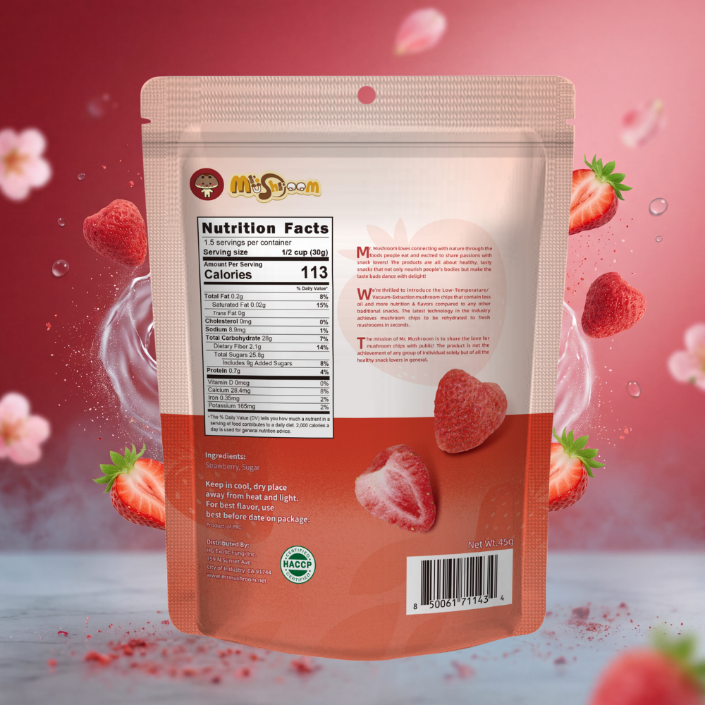 Premium Freeze-Dried Strawberry