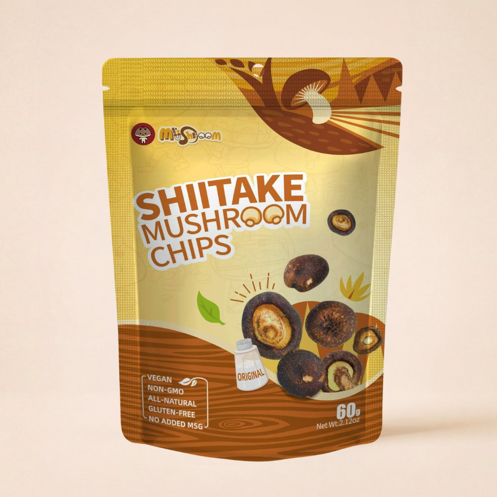Premium Vacuum-Fried Shiitake Mushroom - Original