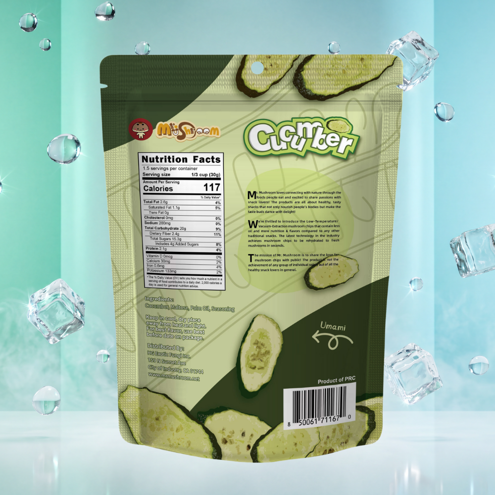 Premium Vacuum-Fried Cucumber