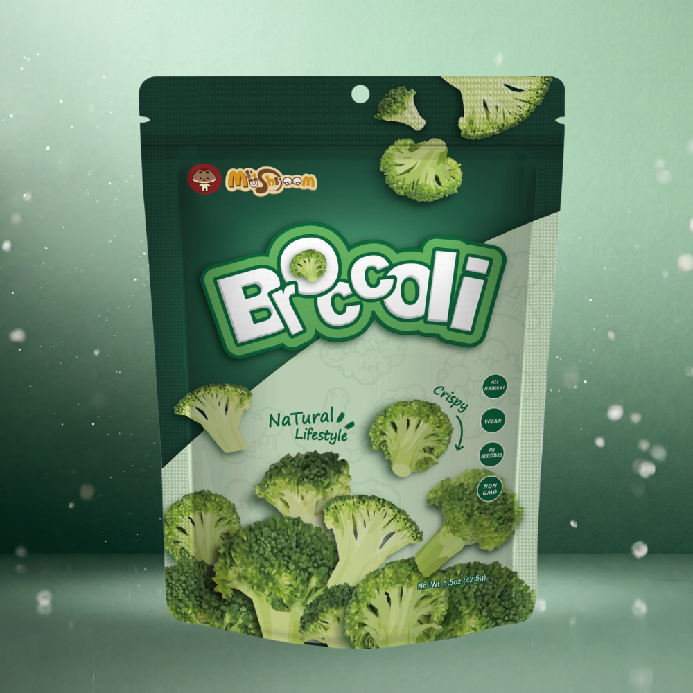 Premium Vacuum-Fried Broccoli