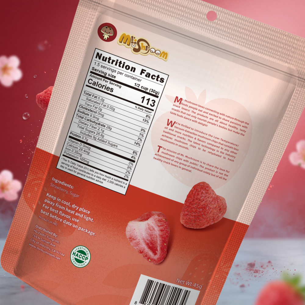 Premium Freeze-Dried Strawberry