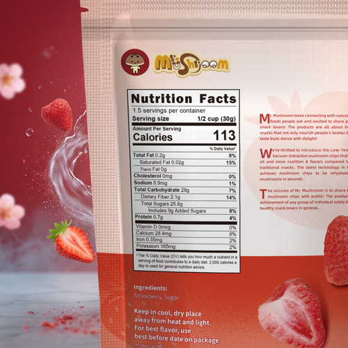 Premium Freeze-Dried Strawberry