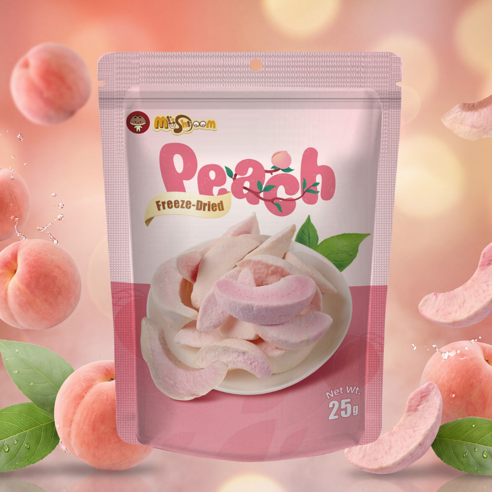 Premium Freeze-Dried Peach