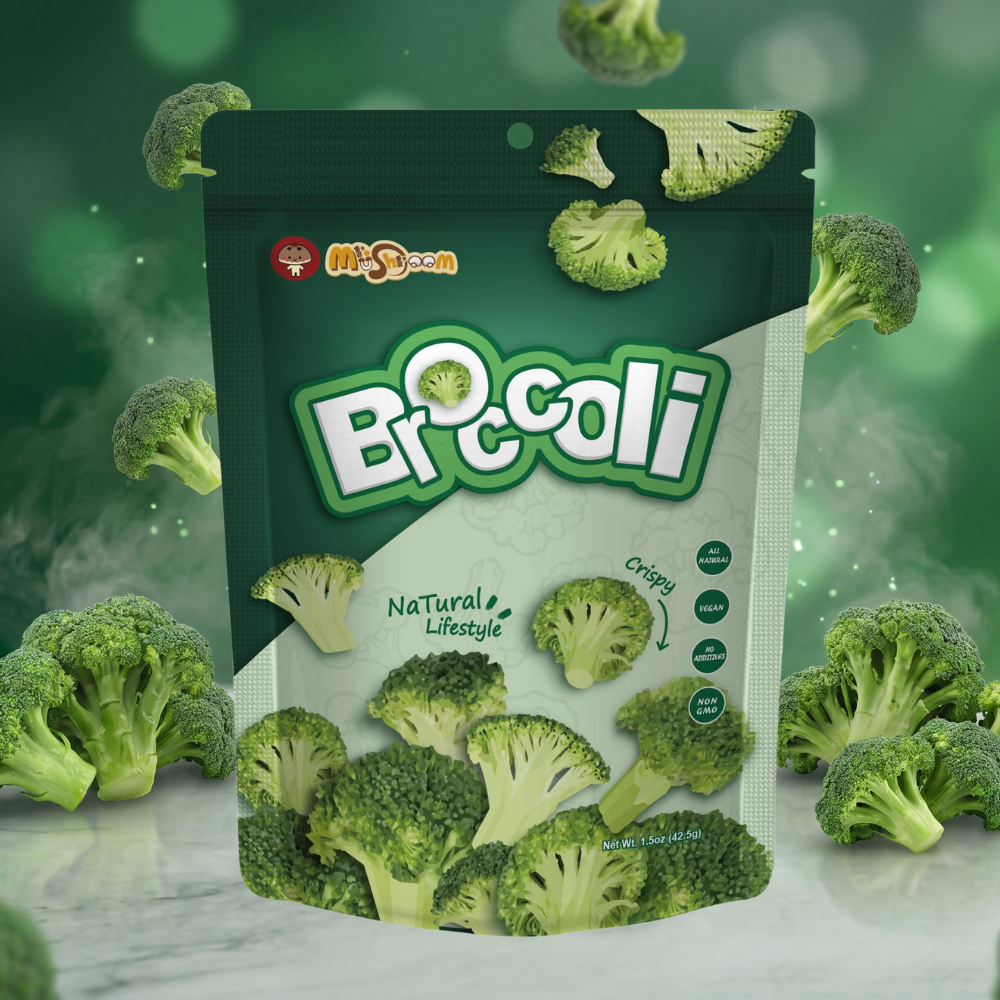 Premium Vacuum-Fried Broccoli