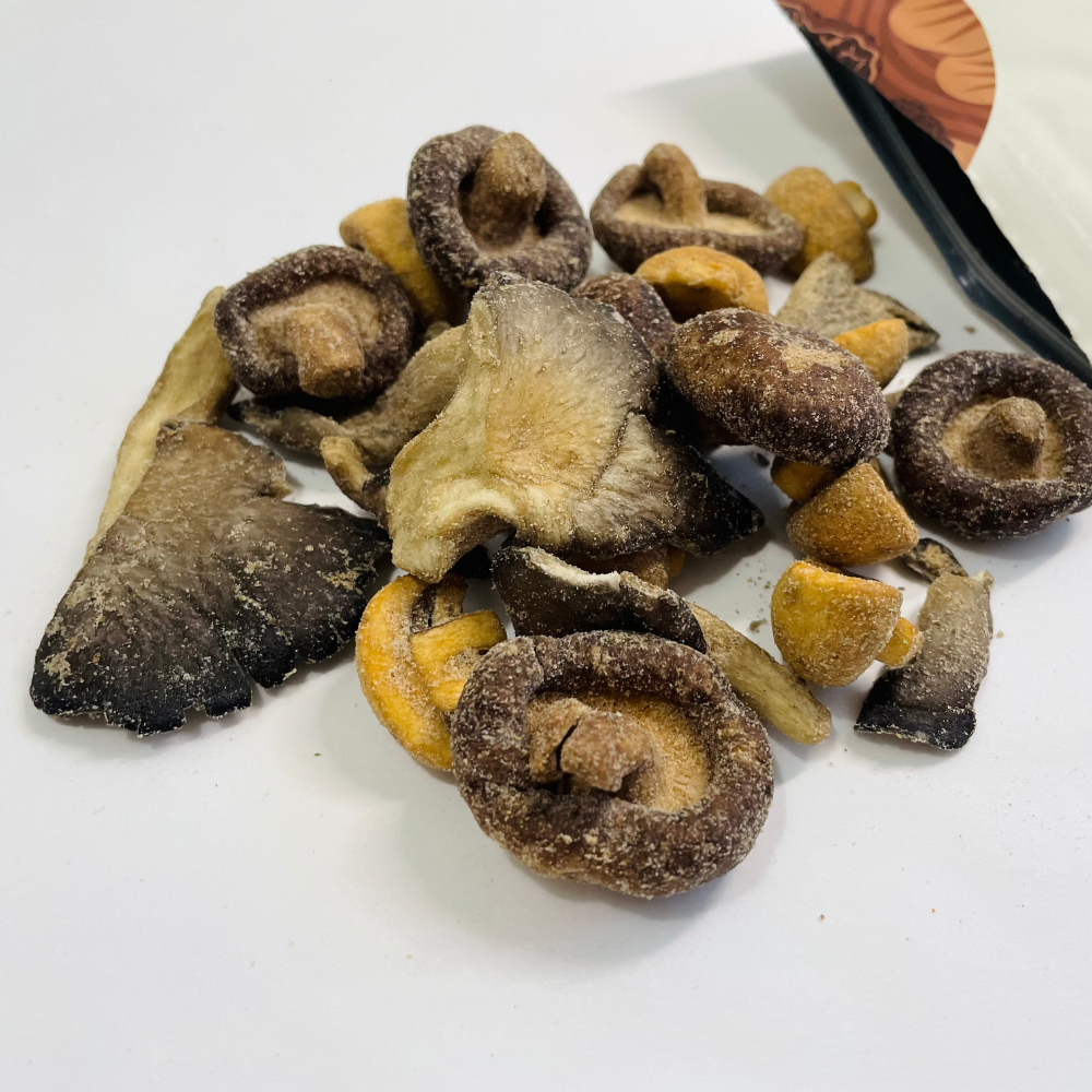 Premium Vacuum-Fried Mix Mushroom (4-Pack / 6-Pack)