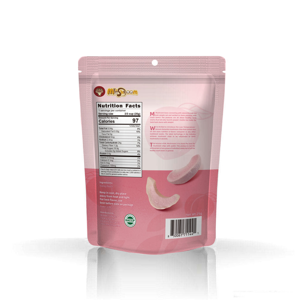 Premium Freeze-Dried Peach