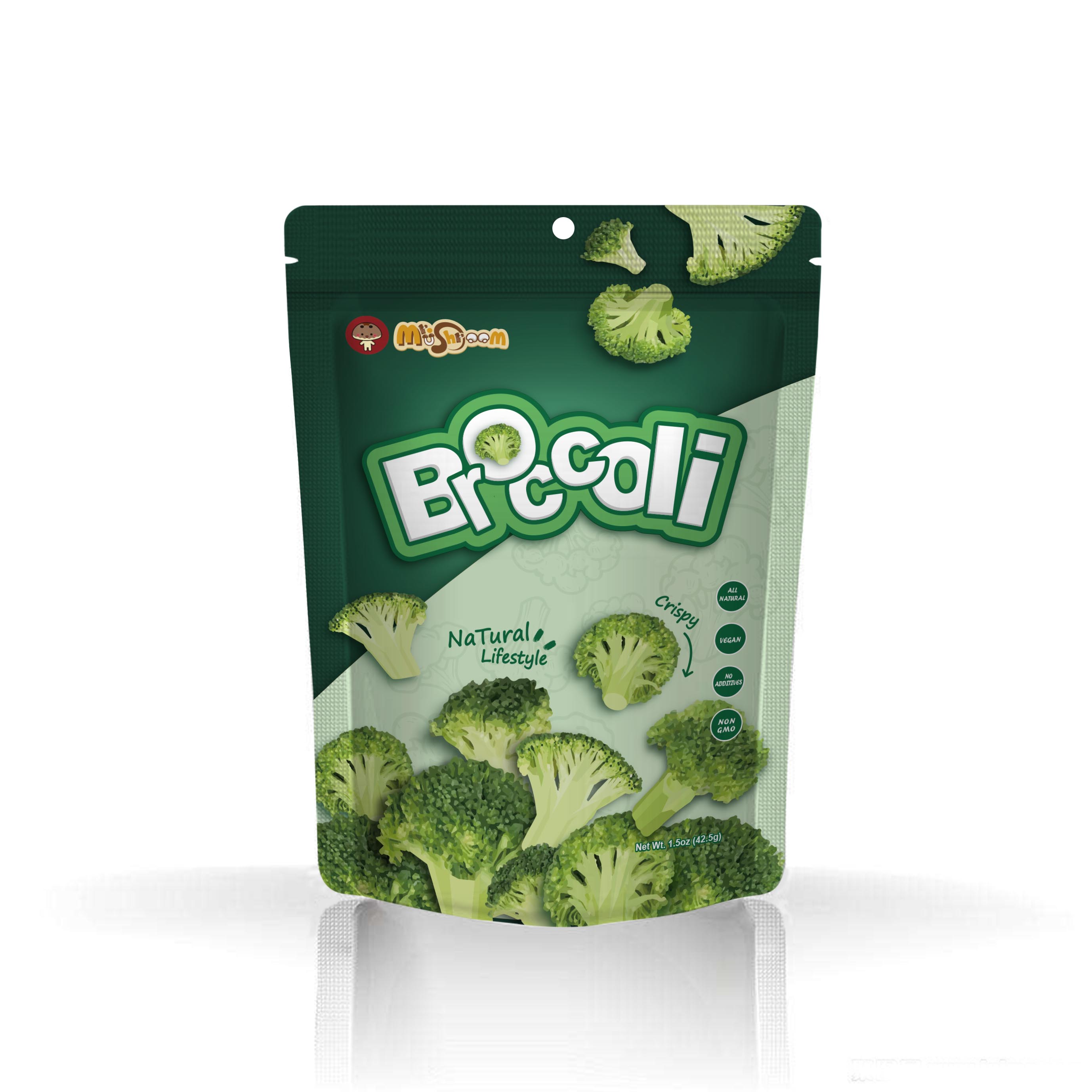 Mr.Mushroom Premium Vacuum-Fried Broccoli