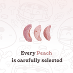 Premium Freeze-Dried Peach | 1 bag