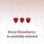 Premium Freeze-Dried Strawberry | 1 bag