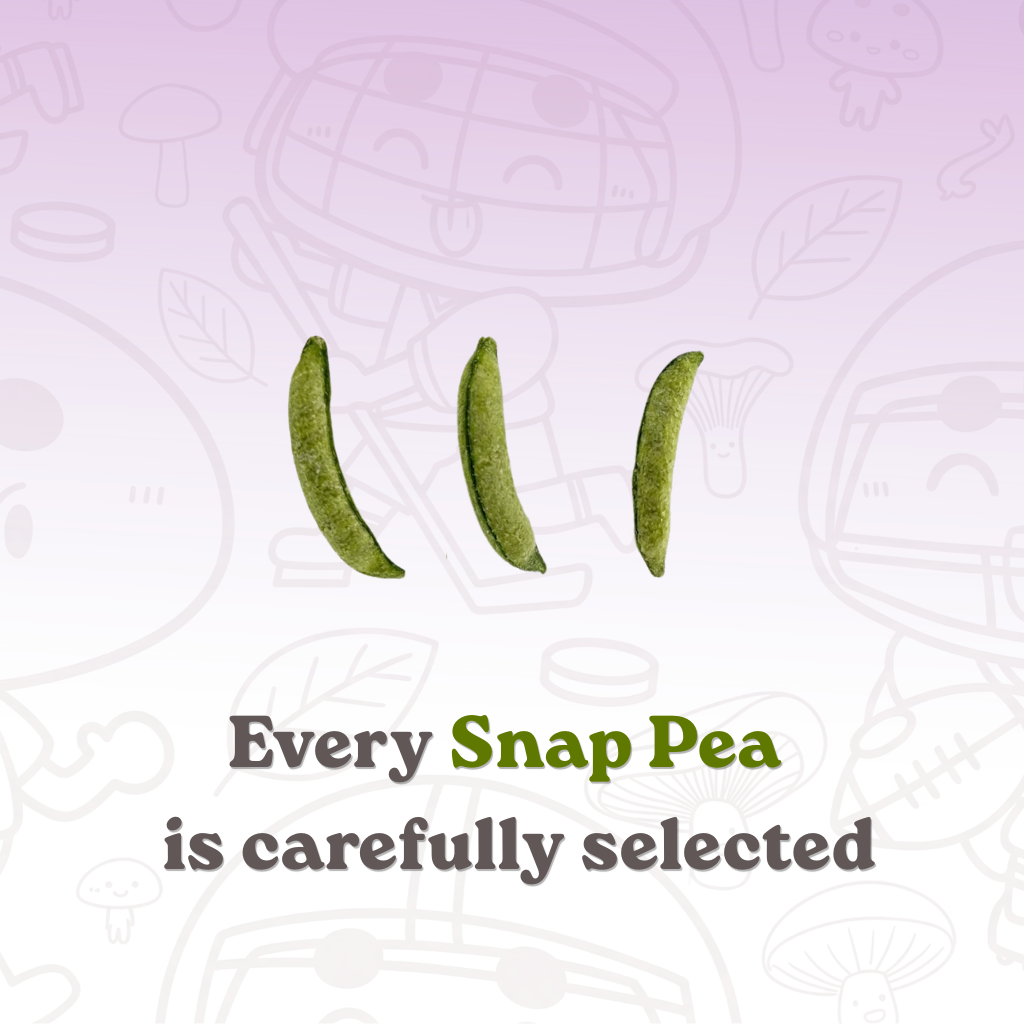 Premium Vacuum-Fried Snap Pea (4-Pack / 6-Pack)