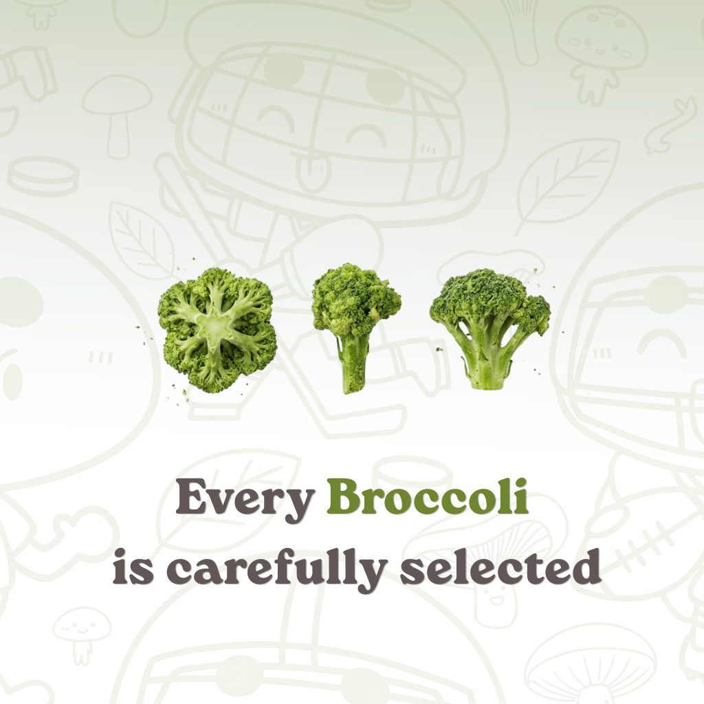 Premium Vacuum-Fried Broccoli (4-Pack / 6-Pack)