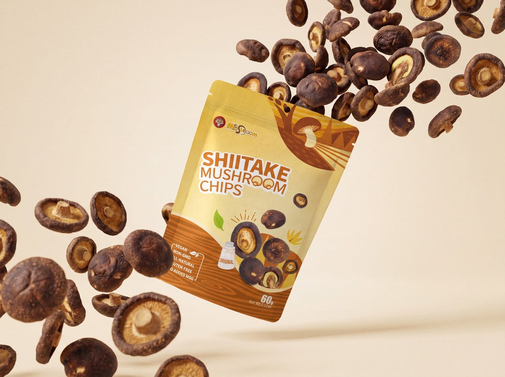 Premium Vacuum-Fried Shiitake Mushroom - Original